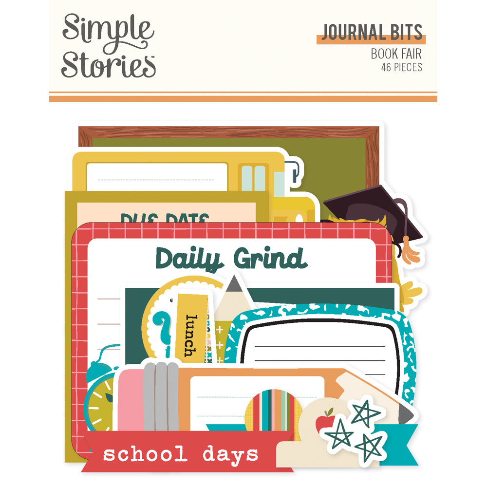 Book Fair Journal Bits & Pieces - Unit of 6