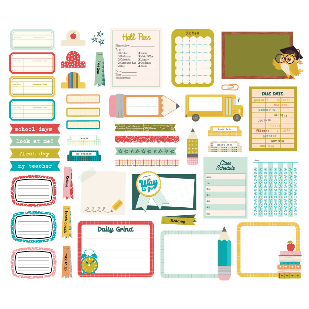 Book Fair Journal Bits & Pieces - Unit of 6