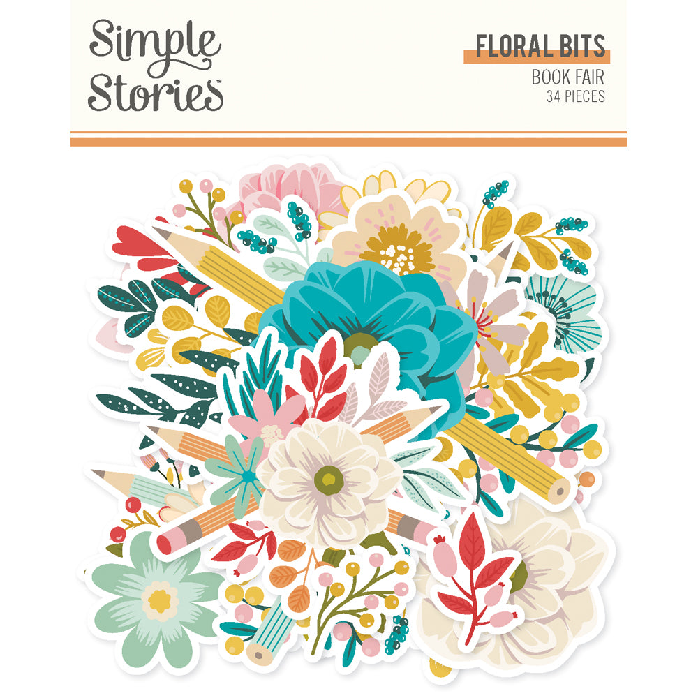 Book Fair Floral Bits & Pieces - Unit of 6