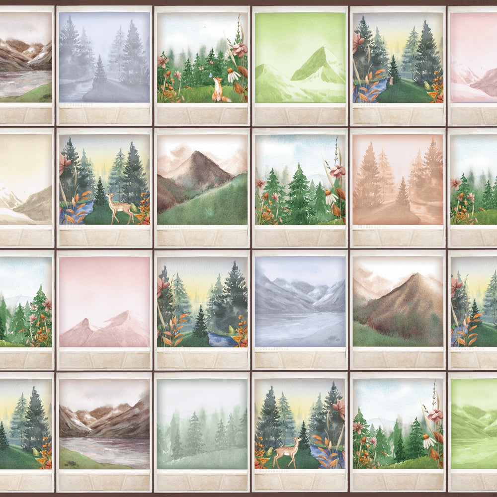 Simple Vintage Woodlands Open Road - 25 pack