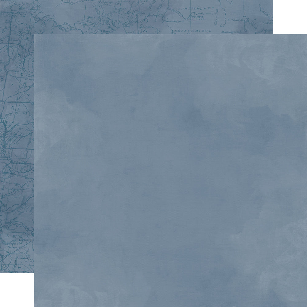 Simple Vintage Woodlands Slate Blue - 25 pack