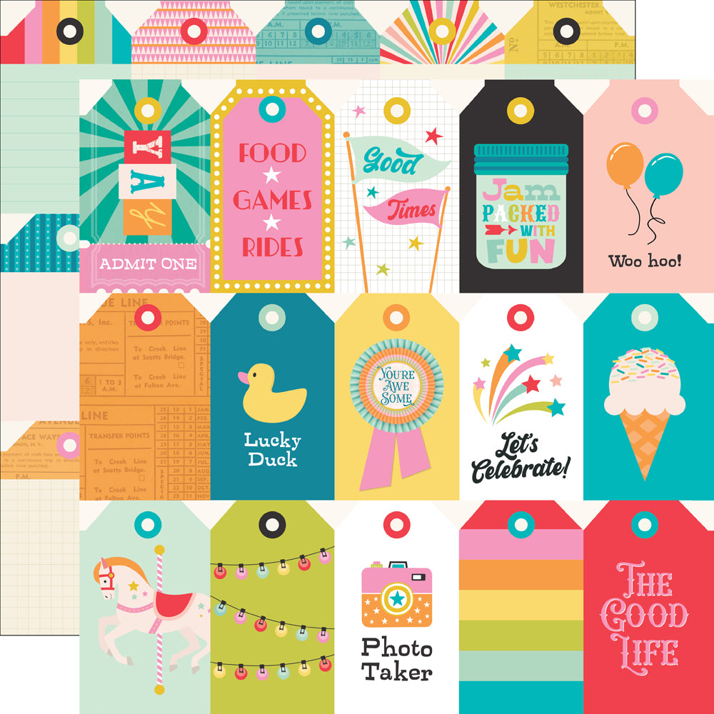 Fun Times Tag Elements - 25 pack