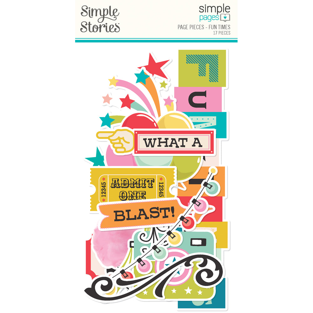NEW! Simple Pages Page Pieces - Fun Times