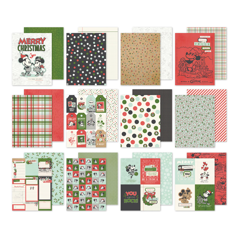 Say Cheese Classic Mouse Christmas 6X8 Pad