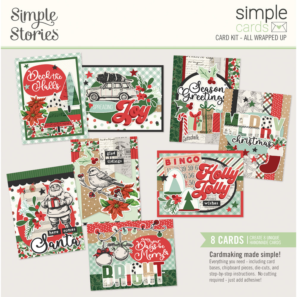 All Wrapped Up Simple Cards Card Kit - Unit of 6