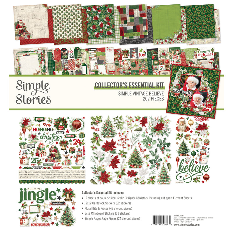 Simple Vintage Believe Collectors Essentials Kit - Sold in Units of 6