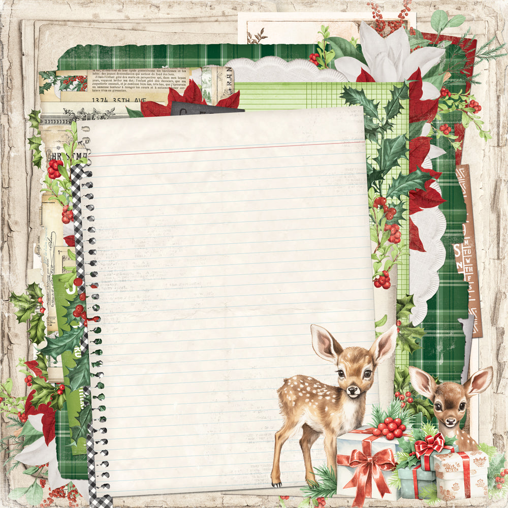 Simple Vintage Believe Filled With Wonder - 25 pack