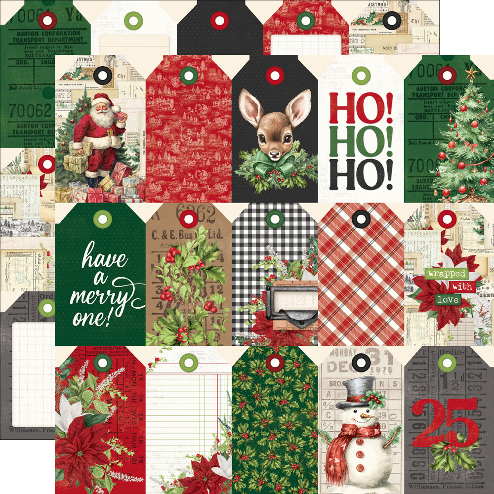Simple Vintage Believe Tag Elements - 25 pack