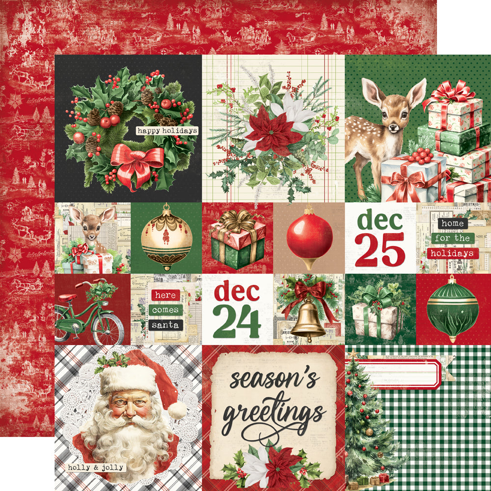 Simple Vintage Believe 2x2/4x4 Elements - 25 pack