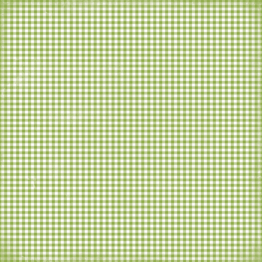 Simple Vintage Believe Holly Gingham - 25 pack