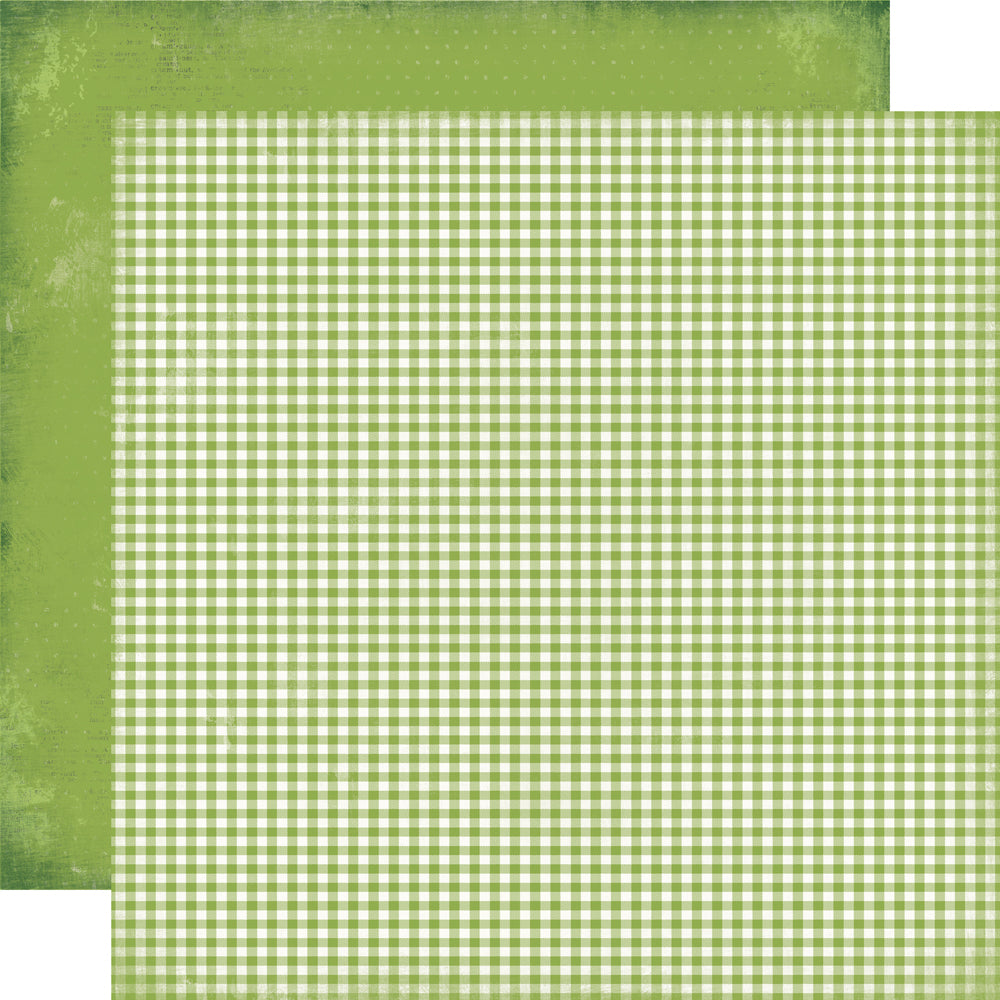 Simple Vintage Believe Holly Gingham - 25 pack