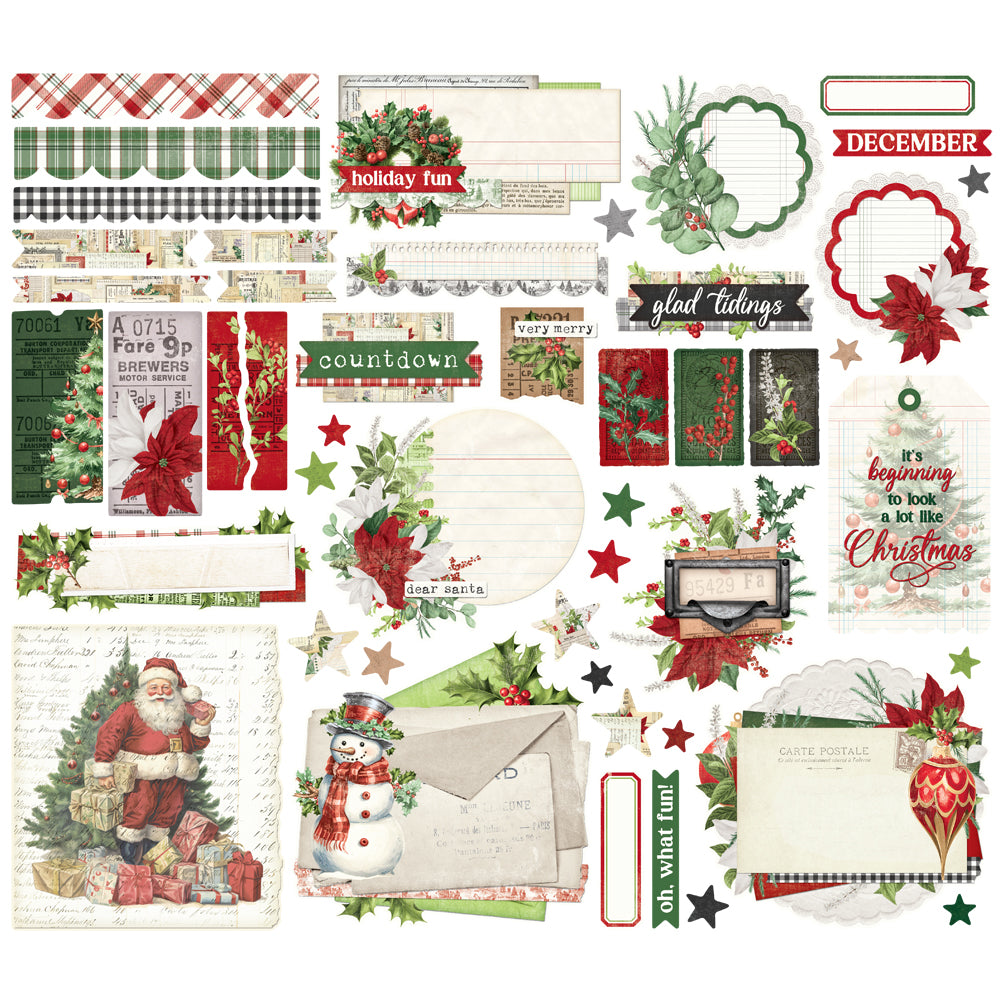 Simple Vintage Believe Ephemera - Unit of 6