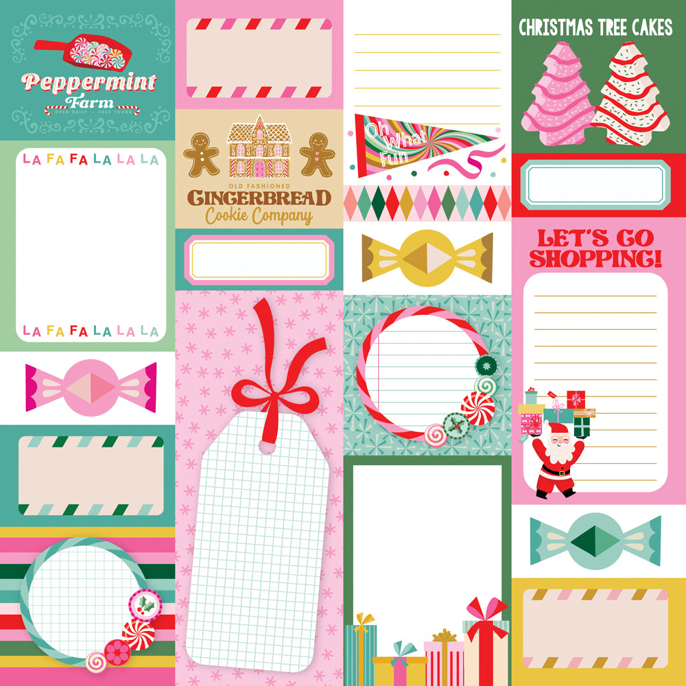Hard Candy Christmas Journal Elements - 25 pack