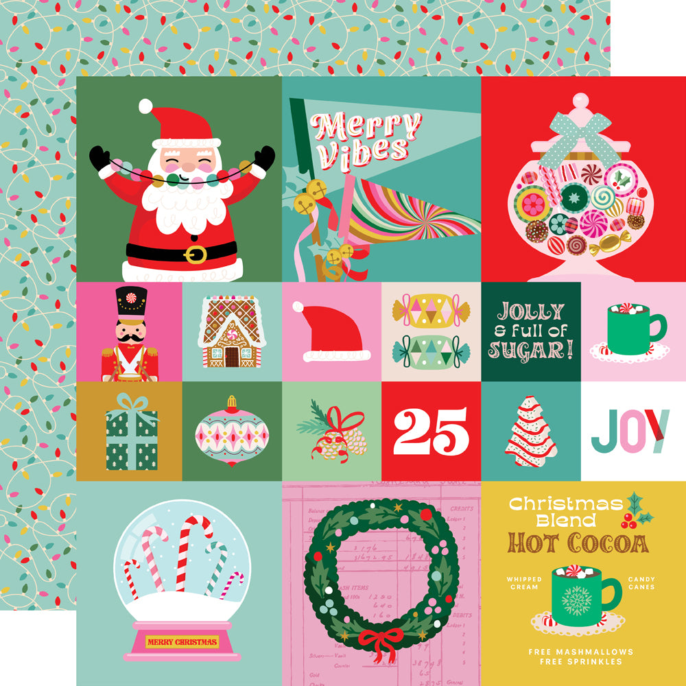 Hard Candy Christmas 2x2/4x4 Elements - 25 pack