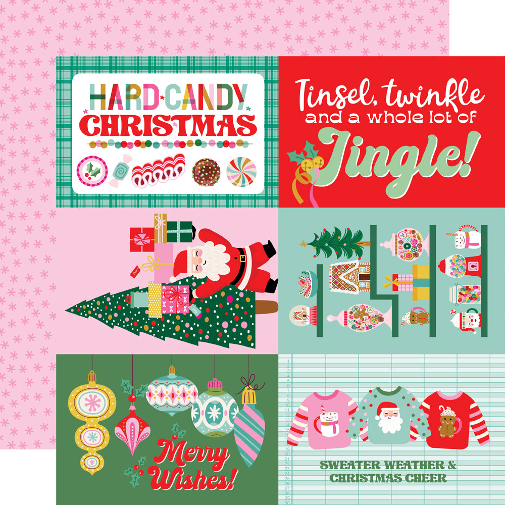 Hard Candy Christmas 4x6 Elements - 25 pack