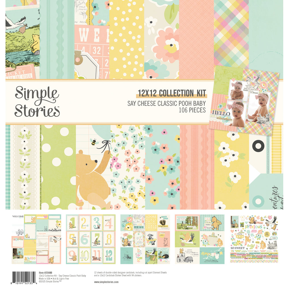 Say Cheese Classic Pooh Baby - Collector's Essential Kit – Simple