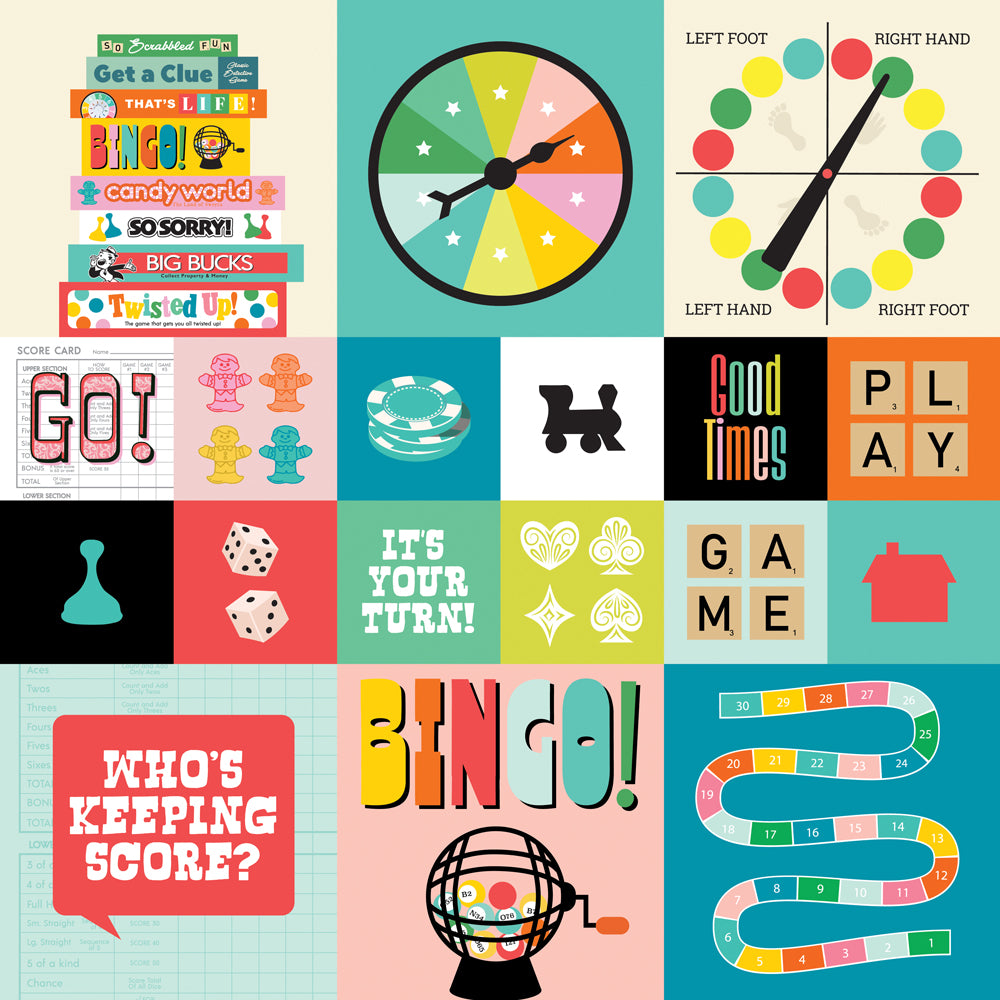 Game Night - 2x2/4x4 Elements