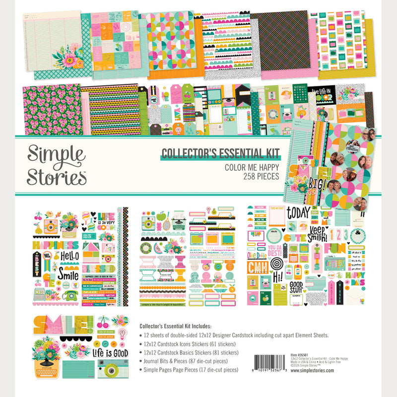 Color Me Happy - Collection Kit – Simple Stories