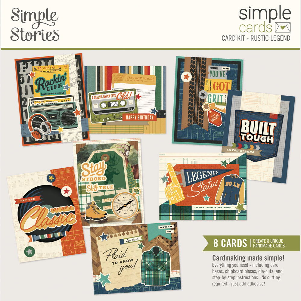 Rustic Legend - Simple Cards Card Kit – Simple Stories