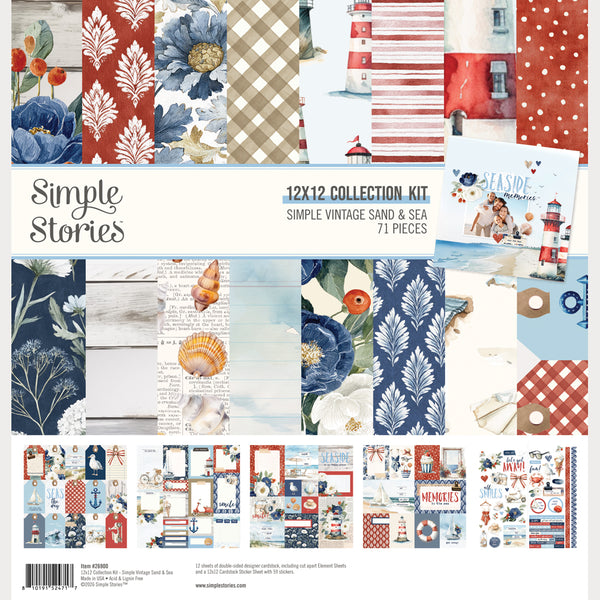 Simple Vintage Sand & Sea - Collection Kit – Simple Stories