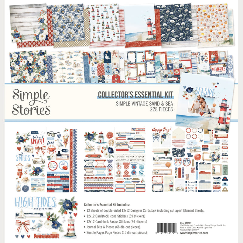 Simple Vintage Sand & Sea - Collection Kit – Simple Stories