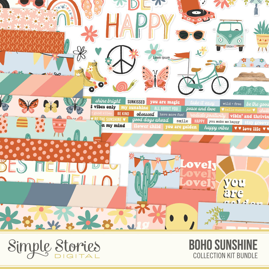 Happily Ever After Digital Embellishment Bundle – Simple Stories