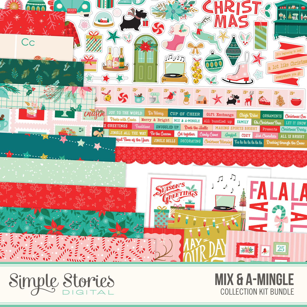 Mix & A-Mingle Digital Collection Kit