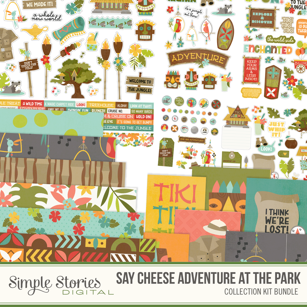 Say Cheese Adventure at the Park Digital Collection Kit