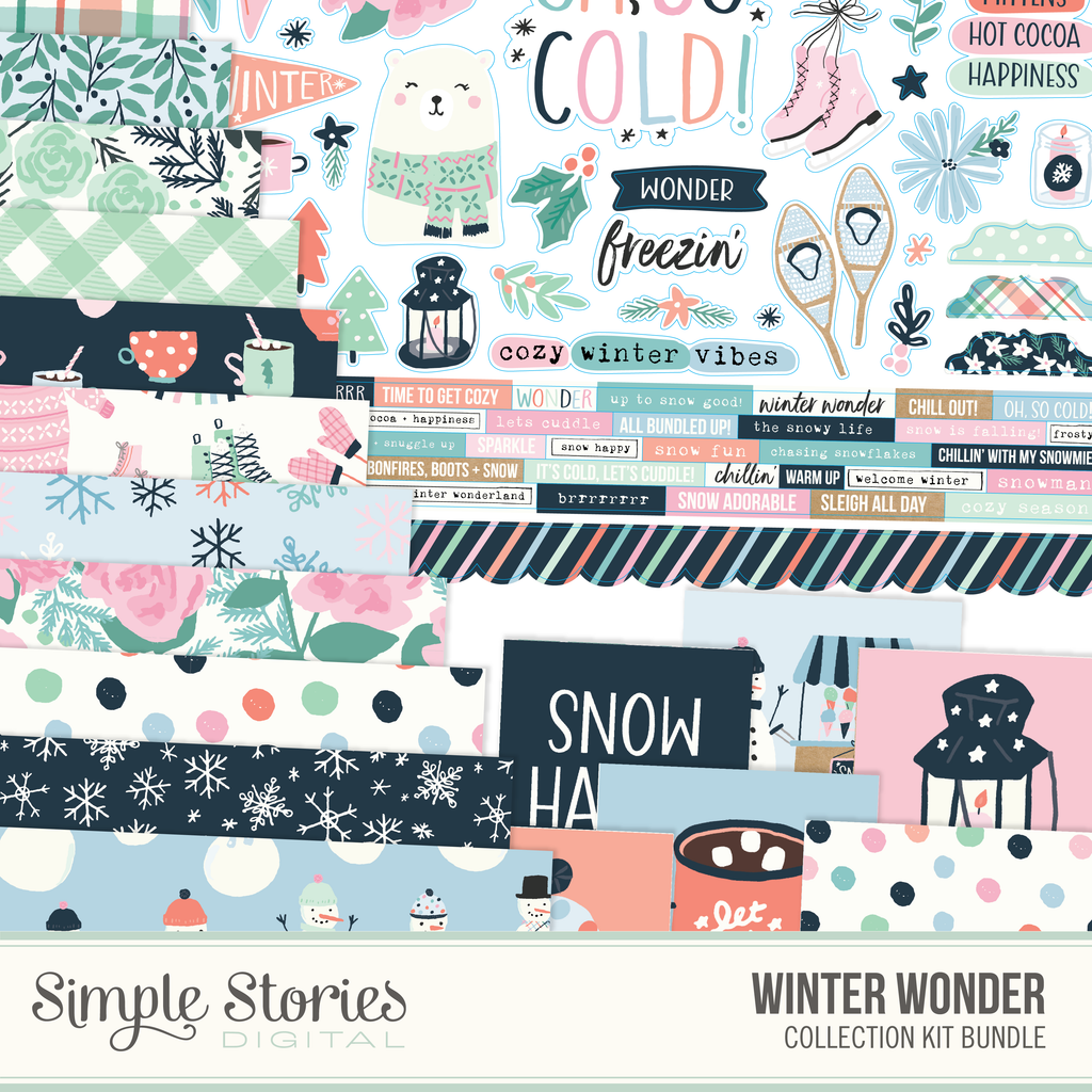 Winter Wonder Digital Collection Kit