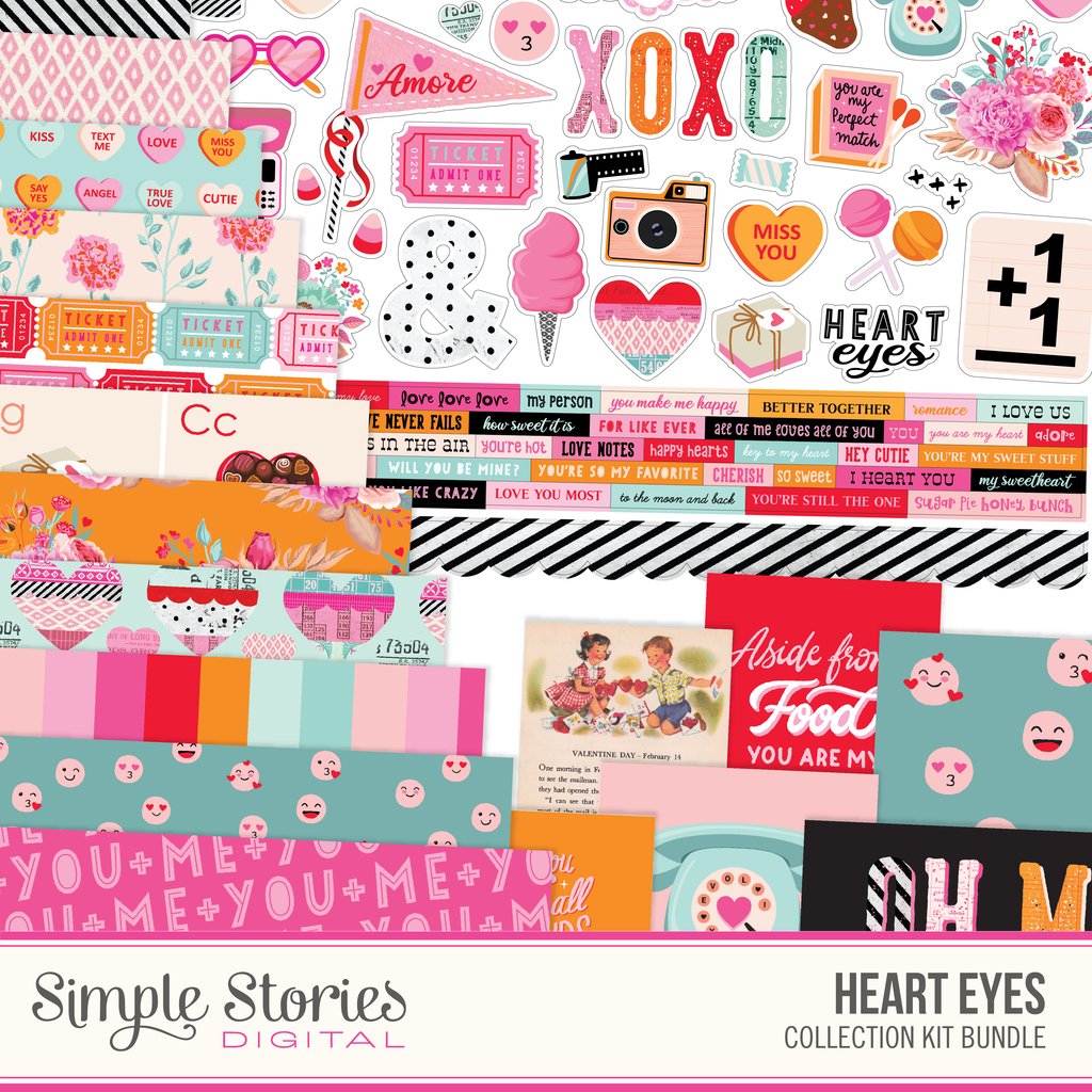 Heart Eyes Digital Collection Kit
