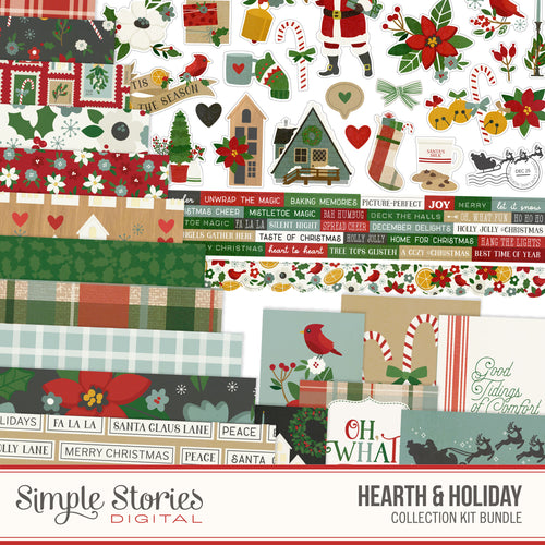 Hearth & Holiday Digital Collection Kit โ Simple Stories