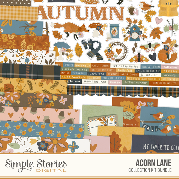 Acorn Lane Digital Collection Kit – Simple Stories