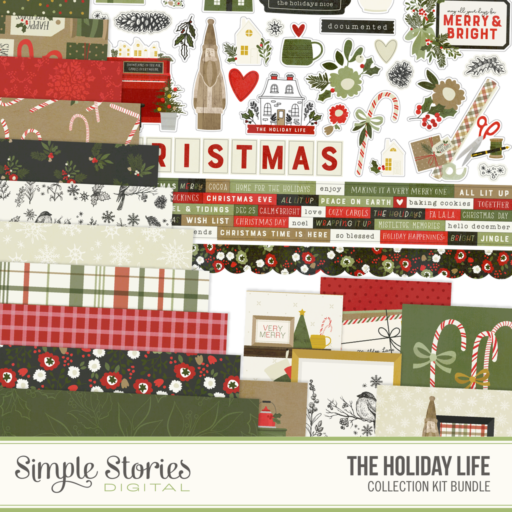The Holiday Life Digital Collection Kit