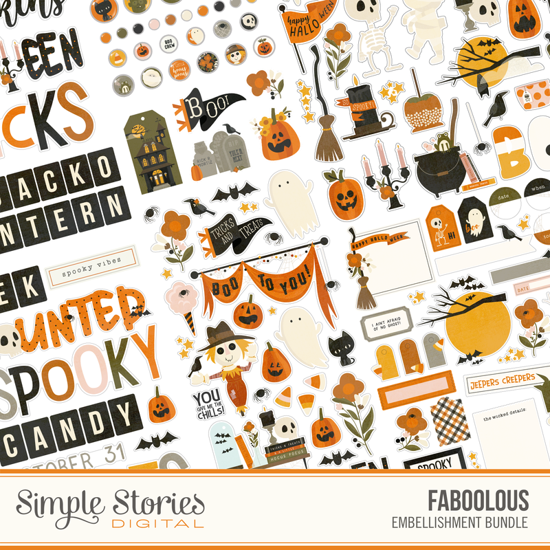 Winter Farmhouse Digital Stickers – Simple Stories