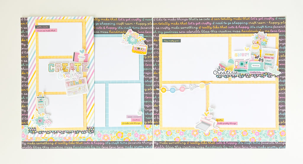 New! Quick Kit Page Layouts - Crafty Things