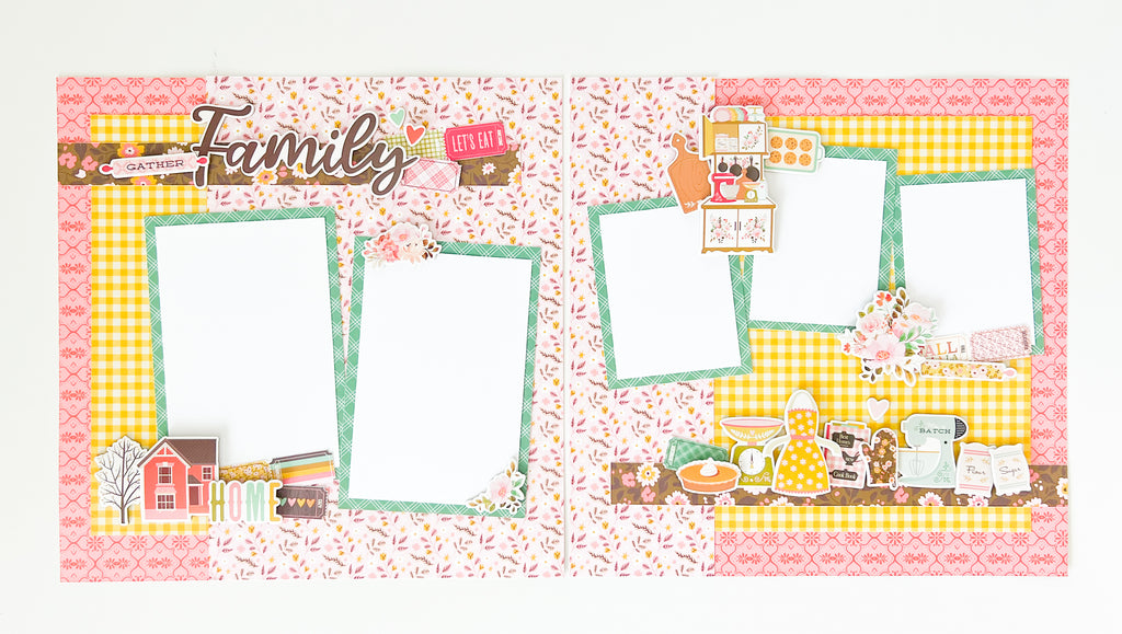 New! Quick Kit Page Layouts - What's Cookin'?