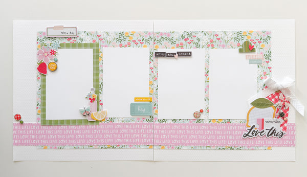 Pink Lemonade Layouts Project – Simple Stories