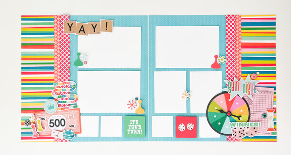 Game Night Layouts Project – Simple Stories