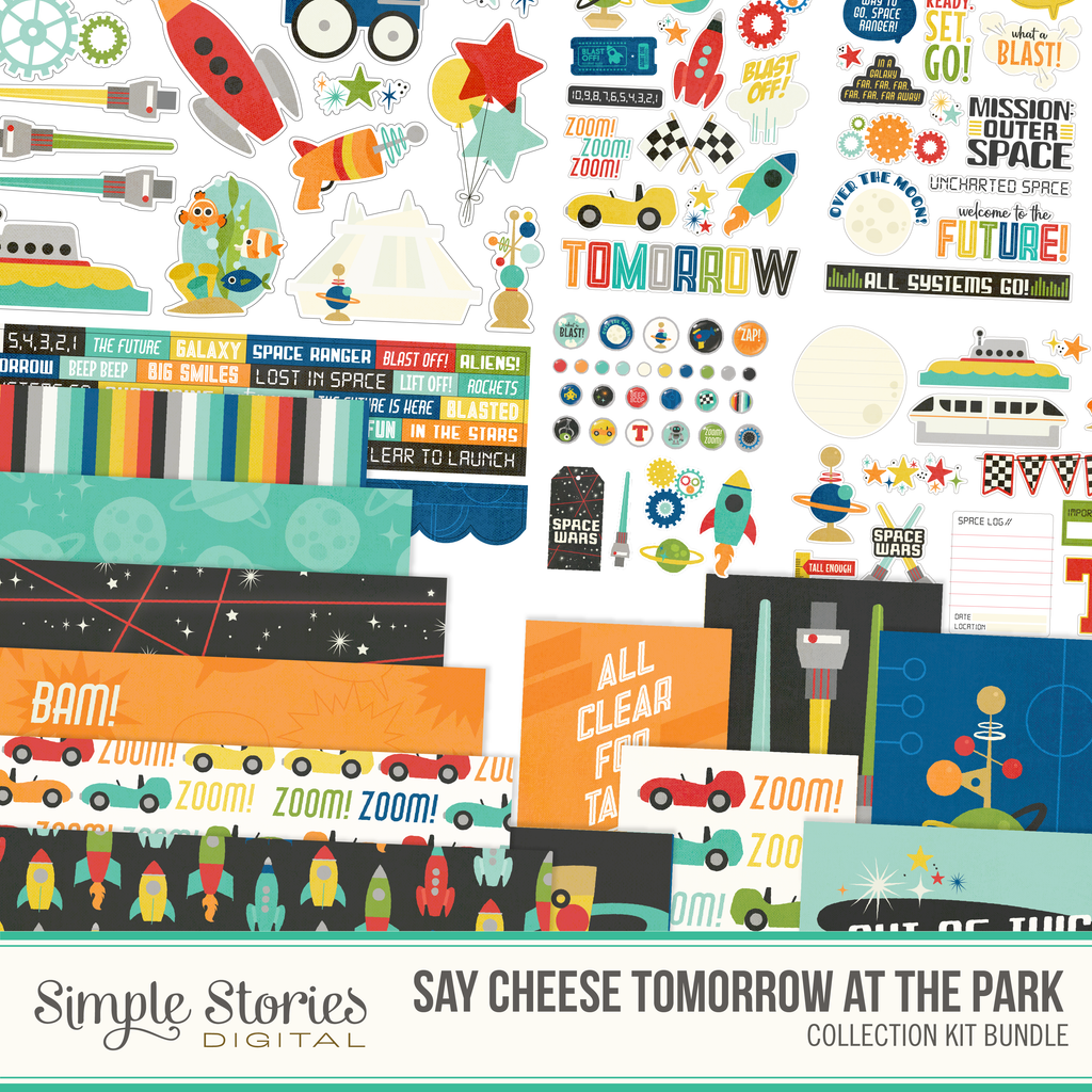 Say Cheese Tomorrow at the Park Digital Collection Kit