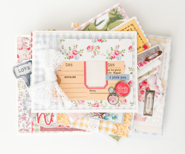 NEW! Simple Vintage Spring Garden Cards Class Kit