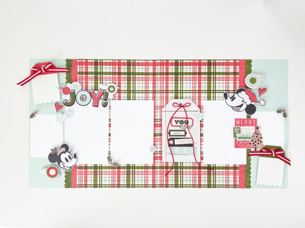 Mini Mouse Layout Design Classic Mouse Christmas Layouts Project – Simple Stories
