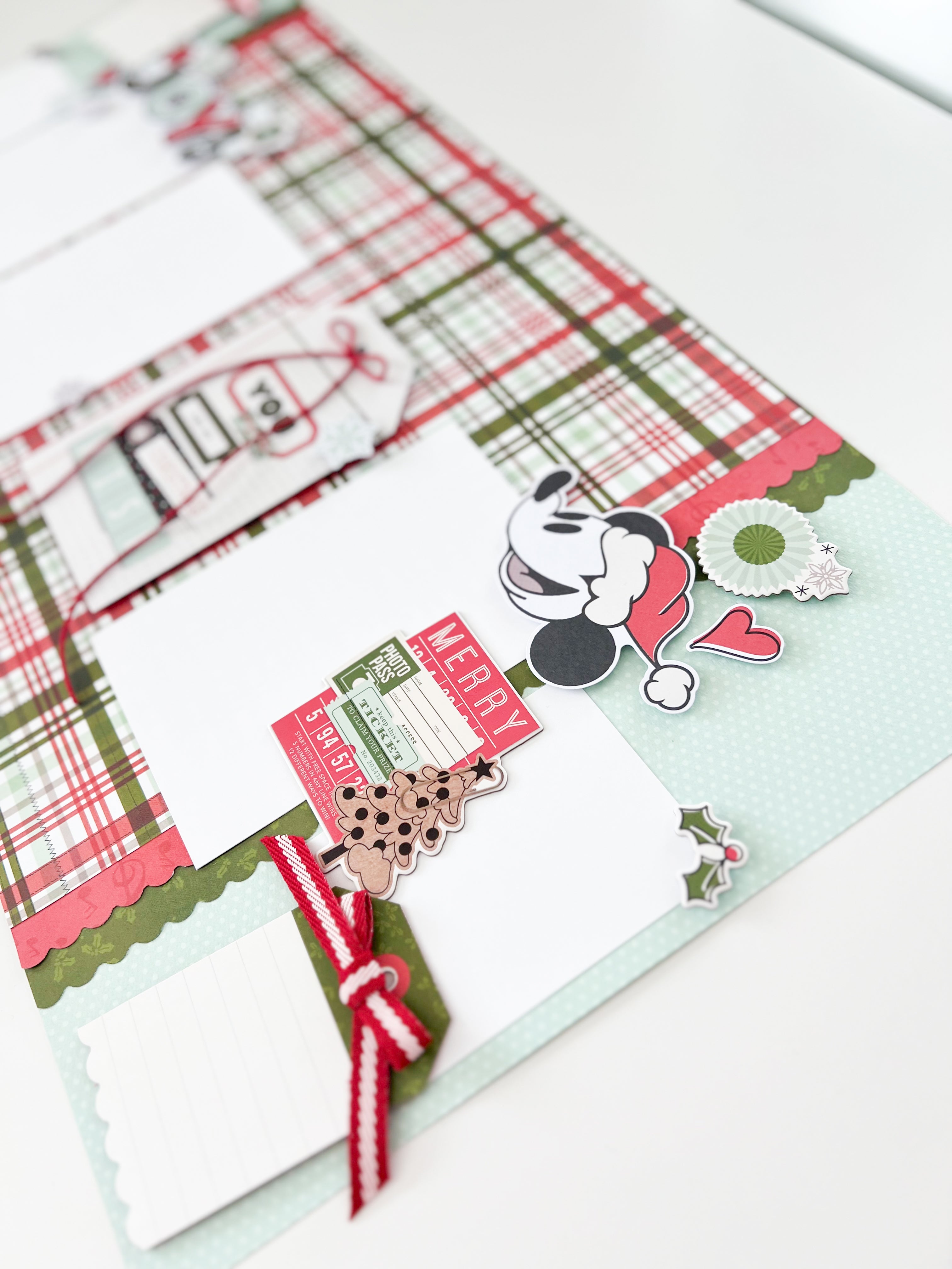 Mini Mouse Layout Design Classic Mouse Christmas Layouts Project – Simple Stories