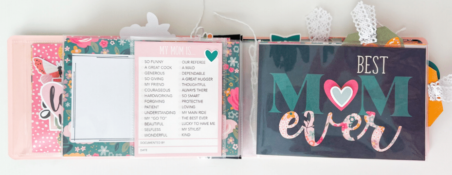 New! Mother's Day 4x6 Flipbook Album Class Kit