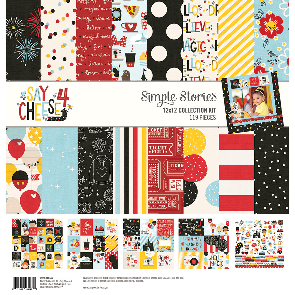 Say Cheese 4 12x12 Collection Kit