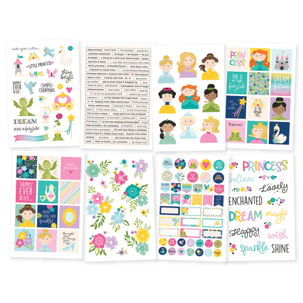 Little Princess 4x6 Stickers