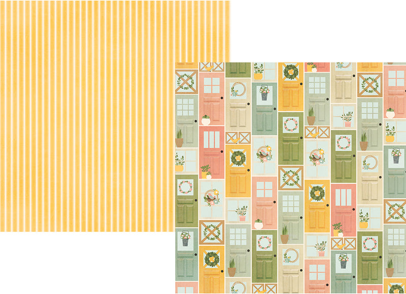 Spring Farmhouse 12x12 Paper - Welcome Home