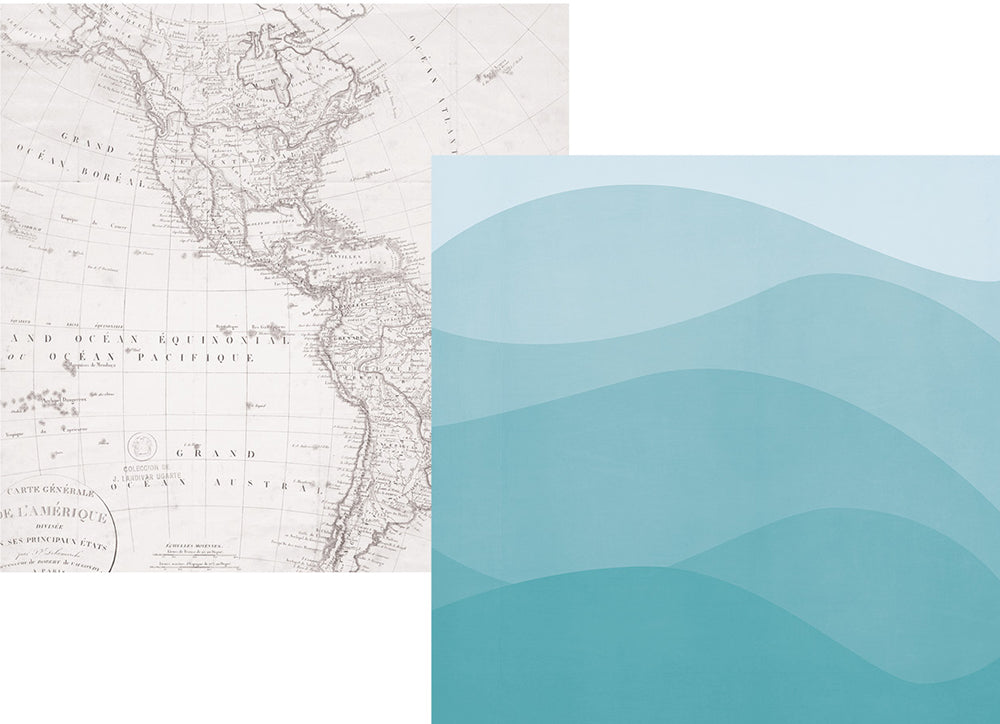 Cruisin' 12x12 Paper - Lost at Sea