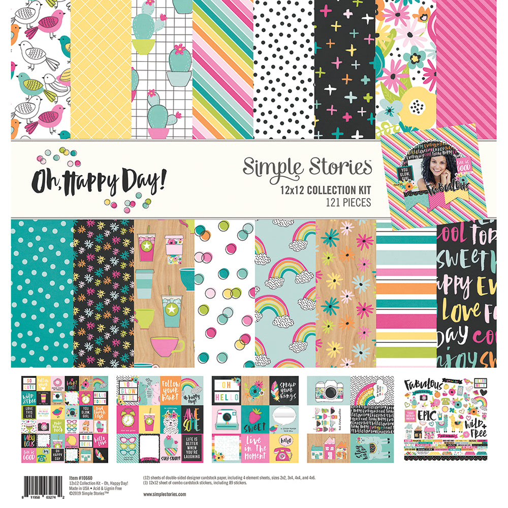 Oh Happy Day 12x12 Collection Kit