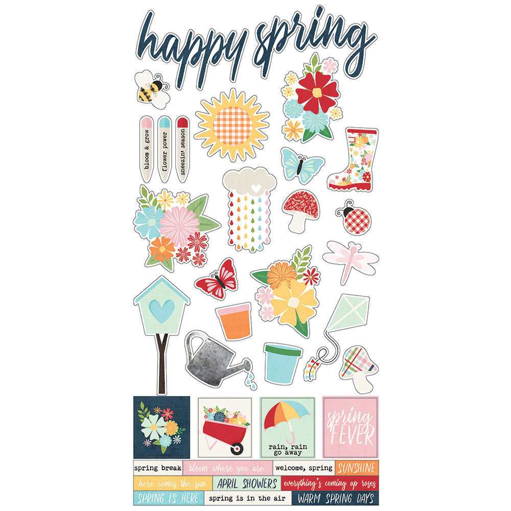 Springtime 6x12 Sticker