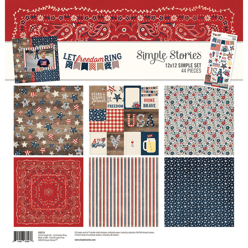Let Freedom Ring 12x12 Collection Kit